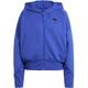 ADIDAS Damen Kapuzensweat adidas Z.N.E. Zip, Größe L in Blau