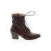 FRYE Boots: Brown Solid Shoes - Women's Size 7 - Round Toe