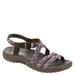 Skechers USA Reggae-Dream Weaver - Womens 11 Brown Sandal Medium