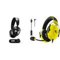 SteelSeries Arctis Nova Pro Wireless - Multi-System Gaming-Headset & Razer Blackshark V2 - Premium E-Sport-Headset mit USB-Soundkarte