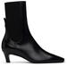 Toteme Black 'the Mid Heel' Boots