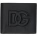 Dolce&gabbana Black 'dg' Logo Bifold Wallet