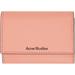 Pink Trifold Leather Wallet
