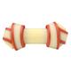 Nylabone os en peau brute au goût de bœuf medium chien