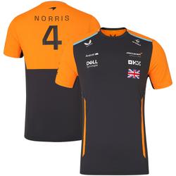 T-shirt de configuration du pilote McLaren 2024 Team Lando Norris - Phantom - Homme Taille: 3XL
