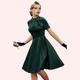 Retro Vintage 1950s Kleid Swing-Kleid Flare-Kleid Damen Maskerade Abschlussball Tee-Party Casual Kleid