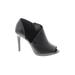 MICHAEL Michael Kors Heels: Black Print Shoes - Women's Size 7 1/2 - Peep Toe