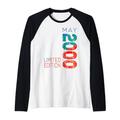 Im Mai 2000 Jahr 2000 Retro 2000 Vintage 2000 Raglan