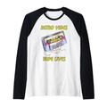 Retro Vibes Tape Lives 70er 80er Vintage Old School Audio Tape Raglan