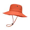 Men's Bucket Hat Sun Hat Fishing Hat Boonie hat Hiking Hat Black Orange Polyester Travel Beach Outdoor Vacation Plain UV Sun Protection Sunscreen