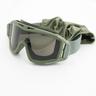 Explosion-Proof Goggles: Unisex CS Shooting Sports Field Training with 3 Lenses for Desert Locusts