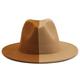 Wide Brim Fedora Sun Hat Fashion Jazz Hat Panama Hat For Men Women Holiday Super Foot Bowl Sunday Party