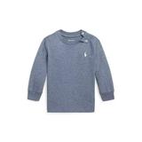 Ralph Lauren PAINTERS BLUE Baby Boys Jersey Long Sleeve T-Shirt US 12M