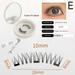 Magnetic Eyelashes Handmade 3D Natural Magnetic False Magnetic Tweezers Reusable Eyelashes Set Eyelashes
