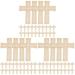 72 Pcs Cross Wood Wooden Ornaments Craft Pieces Wall Hanging Pendents Unfinished Crafts Home Decor Chip Large Child Bamboo