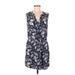 Gap Casual Dress: Blue Print Dresses - Women's Size Medium