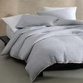 Calvin Klein Modern Ribbed Jersey 3 Piece Duvet Cover Set, Queen