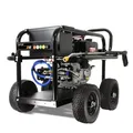 V-Tuf D10 3000Psi (200 Bar) 10Hp Yanmar Diesel Pressure Washer With Gearbox Pump 15L/min