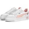 Sneaker PUMA "CARINA STREET", Gr. 41, rosa (puma weiß, rose dust, feather gray), unifarben, sportlich, Schuhe