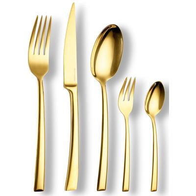 Besteck-Set ECHTWERK "Avenlino Shiny", gold (goldfarben), 30 tlg., Edelstahl 18/10, Essbesteck-Sets, hochglänzend, inkl. Aufbewahrungs-Kassette Image