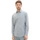 Karohemd TOM TAILOR Gr. M, N-Gr, grau (grey mint) Herren Hemden Langarm