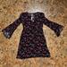American Eagle Outfitters Dresses | American Eagle Women’s Floral Boho Bell Sleeve Dress Size Small | Color: Red | Size: S