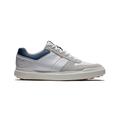 Footjoy Contour Casual - WHITE/NAVY/GREY / UK9