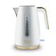 Tower Cavaletto 1.7L 3KW Jug Kettle Optic White Champagne Accents