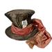 Disney Accessories | Disney Parks Mad Hatter Adjustable Character Hat | Color: Brown | Size: Os