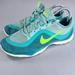 Nike Shoes | Nike Flex Tr 6 Training Shoe Womens 7.5 Green Neon Yellow Athletic Gym Sneaker | Color: Green/Yellow | Size: 7.5