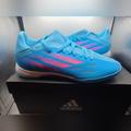 Adidas Shoes | Adidas X Speedflow.3 In 'Sky Rush Team Shock Pink' Indoor Soccer Shoes | Color: Blue/Pink | Size: Various