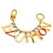 Louis Vuitton Accessories | (D460) Louis Vuitton Key Ring | Color: Gold/Pink | Size: Os