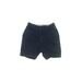 Gap Khaki Shorts: Blue Print Bottoms - Kids Boy's Size 4 - Dark Wash