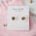 Kate Spade Jewelry | Kate Spade Brilliant Statements Tri Prong Stud Earrings Black Diamond Nwt | Color: Black/Tan | Size: Os