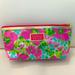 Lilly Pulitzer Bags | Lily Pulitzer Makeup Bag | Color: Green/Pink | Size: Os