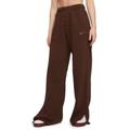 Nike Pants & Jumpsuits | Nike High-Waisted Wide-Leg French Terry Pants (S) | Color: Brown | Size: S