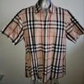 Burberry Shirts | Burberry Cotton Button Shirt Men Size Xl | Color: Brown | Size: Xl