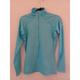 Nike Tops | Nike Pro Top Womens Sz M Blue Geometric 1/2 Zip Pullover Long Sleeve Thumbholes | Color: Blue | Size: M