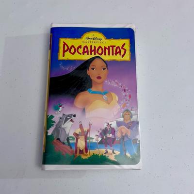 Disney Other | Disney’s Masterpiece Collection Pochahontas 5741 Vhs Movie | Color: Black/White | Size: Os