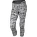 Nike Pants & Jumpsuits | Nike Pro Cropped Pants | Color: Black/White | Size: M