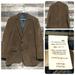Michael Kors Suits & Blazers | Michael Kors Corduroy Blazer Jacket Men’s 44l Brown 2 Button Polyester | Color: Brown | Size: 44l