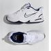Nike Shoes | Nike Men's Air Monarch Iv (White/Silver/Midnight Navy) Training Shoes Size 11 | Color: Blue/White | Size: 11
