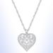 Giani Bernini Jewelry | Giani Bernini Sterling Silver Filigree Heart Pendant Necklace | Color: Silver | Size: Os