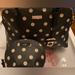 Kate Spade Bags | Lightly Used Kate Spade Satchel With Cosmetic Bag. | Color: Black/Cream | Size: Os