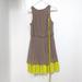 Jessica Simpson Dresses | Euc Jessica Simpson 2 Toned Belted Dress | Color: Tan/Yellow | Size: S
