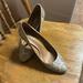Coach Shoes | Coach Python Heel 8.5 | Color: Gray/Tan | Size: 8.5