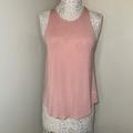 Pink Victoria's Secret Tops | Euc Medium Victoria’s Secret Pink Pink Workout Tank Top. | Color: Pink | Size: M