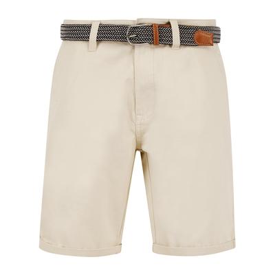Shorts Sheringham Cotton Twill Chino Shorts With Woven Belt in French Oak / S - Tokyo Laundry