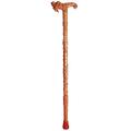Solid Wood Walking Stick Crutches Wooden Cane Elderly Walking Aid Crutches Dragon Head Solid Wood Canes with Rubber Tip Disabled&Elderly Lightweight Solid Walking Stick (the lucky star 83cm) Star of