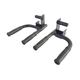 Aymzbd 2 Pack Fitness Dip Bar Attachment Pull Up Fitness Equipment Chest Training for Squats And Power Racks Dip Handles Multiple Handles, Wide margin